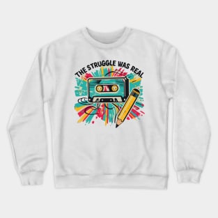 Casette Disaster Crewneck Sweatshirt